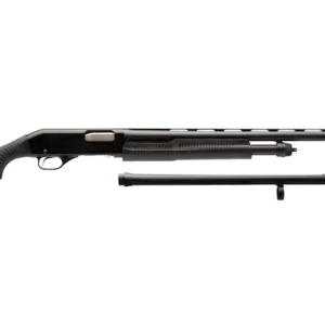 Savage Arms Stevens 320 Security Field Combo 12 Gauge Pump Action Shotgun 28/18.5" Barrel Blued and Black