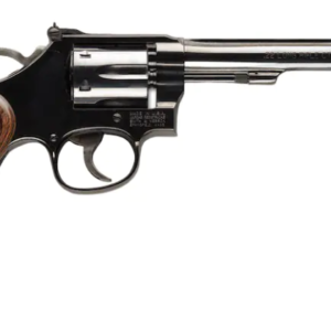 Smith & Wesson Model 17 Classic Revolver 22 Long Rifle 6" Barrel 6-Round Blued Wood