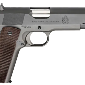 Springfield Armory Mil-Spec Defender 1911 Semi-Automatic Pistol 45 ACP 5" Barrel 7-Round Parkerized Wood
