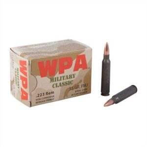 WOLF 223 55GR. FMJ CLASSIC 20rd box