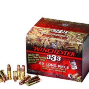 Winchester .22 LR 36gr Copper Platted Hollow Point 333Rd box