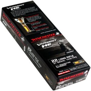Winchester Ammo Varmint .22 LR Hollow Point 3/1 Segme