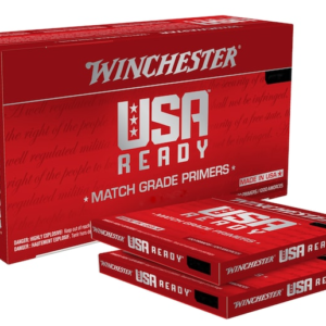 Winchester USA Ready Large Pistol Match Primers Box of 1000 (10 Trays of 100)