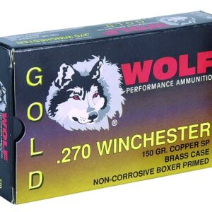 Wolf 270 Winchester 150 Grain Jacketed Soft Point - Ammo