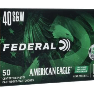 Federal AE40LF1 American Eagle 40 S&W 120 gr 50 Bx/ 10 Cs