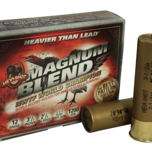 Hevi-Shot Magnum Blend Turkey Ammunition 12 Gauge 3-1/2" 2-1/4 oz #5, #6 and #7 Hevi-Shot High Velocity Non-Toxic Box of 5