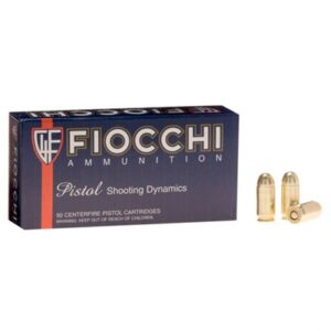 Fiocchi Shooting Dynamics 9mm Makarov FMJ 50/bx (50 rounds per box)
